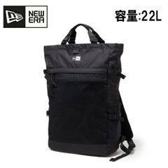 未使用】ニューエラ ロールトップバッグ リュック ブラック 26L - メルカリ