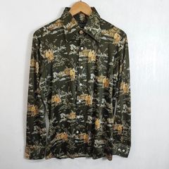 ポールスミスコレクション 花柄ストライプ長袖シャツ M Paul Smith