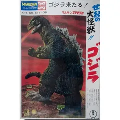 マルサン復刻版 プラモデル 世紀の大怪獣ゴジラ イリサワ限定 クリアレッドのサムネイル