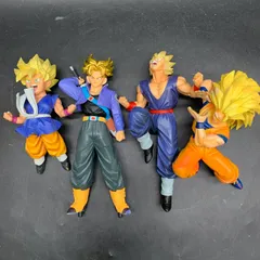 O479 4点おまとめ ドラゴンボール 孫悟空 孫悟飯 トランクス キャラクターフィギュアセット BLOOD OF SAIYANS 一番くじ 現状品