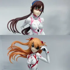 まとめ)) エヴァンゲリオン アスカ マリ フィギュア