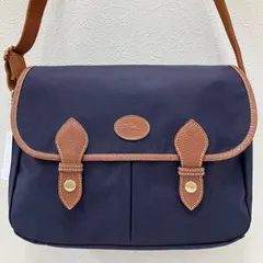 1739　LONGCHAMP　ロンシャン　ショルダーバッグ　メッセンジャーバッグ　パープル　紫　レディース　メンズ　ユニセックス　シンプル　きれいめ