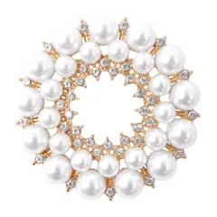 【特価商品】安全ピン 大人っぽい カジュアル 上品 華やか 飾り ジュエリー セレモニー コサージュ 入園式 女性 入学式 アクセント 卒園式 七五三 卒業式 おしゃれ フォーマル スーツ パールブローチ パーティ MILASIC ドレス