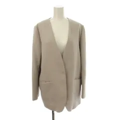 エスプリミュール ESPRITMUR ジャケット 上着 9 グレー 無地 ノーカラー 長袖 /JP