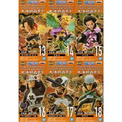 ワンピース ワールドコレクタブルフィギュア-WT100 記念 尾田栄一郎描き下ろし 大海賊百景3 全6種セット