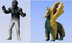 HGシリーズ ウルトラマン ソフビ道 其ノ五 　ミイラ人間　と　ドドンゴ　の２種セット
