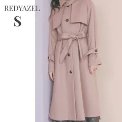 REDYAZEL スタンドカラーロングコート Sサイズ ピンク 未使用 完売品 通勤 お出かけ コート かわいい 大人 レディアゼル ローズピンク  ロング丈 S レディースのサムネイル