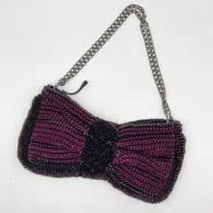 カフスCUFFZ ハンドカフ(手錠)モチーフ ツイード ハンドバッグ