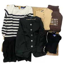 186005 BURBERRY バーバリー ロンドン ブルーレーベル ジャケット ニット ワンピ 5点まとめ売り