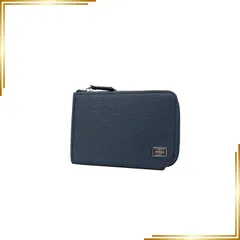【新品】 ポーターPORTER カレント コインケース 小銭入れ (本革, ネイビー(navy)) 1