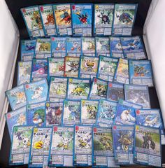 中古品】3枚セット ヒノアラシ マグマラシ バクフーンex 001.002.003
