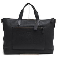 美品【コーチ】メトロポリタン 2way ビジネスバッグ レザー A4可