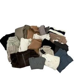 186004 ★タグ付き★　レディース服　秋冬　コーディネート　セットアップ　M、FREEサイズ レディース 19点まとめ売り