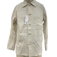 186004 新品未使用 UNIQLO ユニクロ タグ付き　ユーティリティジャケット　定価￥4,990- S オフホワイト メンズ