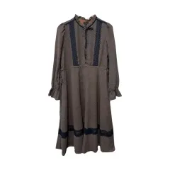 レディース66/PLASTIC ISLAND 21SS ネックフリル ONE PIECE