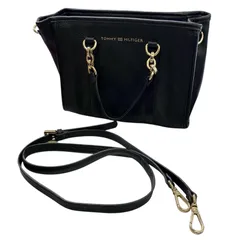 186001 現状品 TOMMY HILFIGER 2way ショルダーバッグ