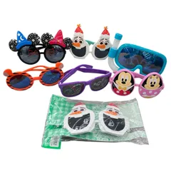 186001 現状品 Disney ディズニー サングラス マルチカラー ユニセックス 7点まとめ売り
