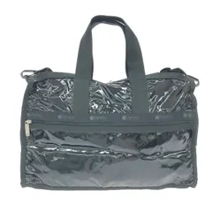 LeSportsac レスポートサック ボストンバッグ  エナメル    ブラック レディース / 240001197292