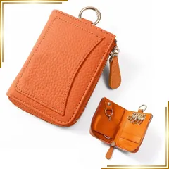 【新品】 Big Brave スマートキーケース キーケース カードケース 一体型 パスケース 一体 カードキー 本革 車 家 家の鍵 カバー免許証が入る キーホルダー 収納 多機能 大容量 レディース メンズ おしゃれ 軽い かわいい case-ren-7 