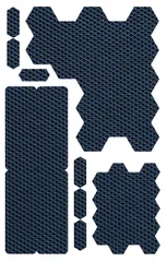 Razer Universal Grip Tape ゲーミングデバイス用滑り止めグリップテープ 様々なデバイスに対応(ゲーミングマウス/キーボード/ゲーム機/モバイルコントローラー) 4種の多目的カット形状 粘着タイプ 【日本正規代理店保証品】 RC21-0 