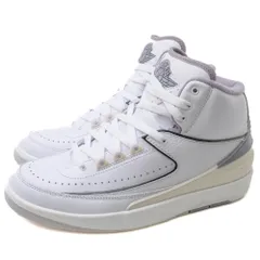ナイキ／NIKE シューズ スニーカー 靴 ハイカット メンズ 男性 男性用 レザー 革 本革 ホワイト 白  DR8884-100 Air Jordan 2 White and Cement Grey エアジョーダン 2 レトロ 定番