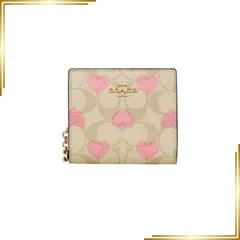 【新品】 [ＣＯＣＯＲＯＳＵＳ] レディース 二つ折り財布ラグジュアリー ペブルド レザー C チャーム スナップ ラウンド ジップ ウォレットアウトレット 折財布 ミニ財布アウトレット品 (CQ145) [並行輸入品] 1