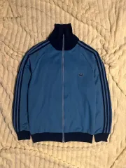 (4月割引) adidas 西ドイツ製 80s スカイブルー ジャージ ジャケット