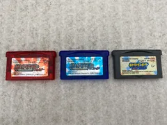 ポケットモンスター 　ルビー ・サファイア・ポケモンピンボール　ソフトのみ　アドバンス　ソフトのみ3点