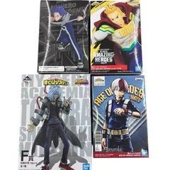 186000 新品未使用 僕のヒーローアカデミア 心操人使 轟焦凍 通形ミリオ 死柄木弔 4点まとめ売り