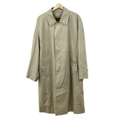 Burberry's(バーバリーズ) コート メンズ - ベージュ 長袖/ライナー着脱可/ネーム刺繍/春/秋