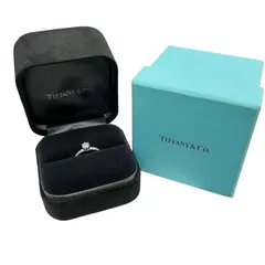 186005 TIFFANY&Co. ティファニー エンゲージリング シルバー 