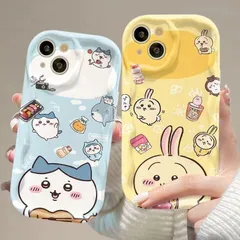 誕生日 レンズ保護 かわいい Max XS iPhone 11全機種対応 12 13 iPhone 携帯電話ケース Chiikawa ちいかわ カープルお揃い iphone15ケース