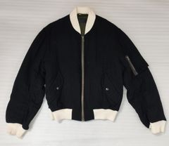 ensou. Two-lane Flight Jacket Black - メルカリ