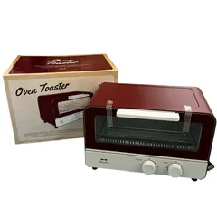 186000 現状品 BRUNO ブルーノ オーブントースター BOE052 レッド 