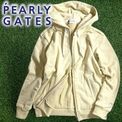 サイズ 2☆新品 パーリーゲイツ パーカー ベージュ 055-3962302 併