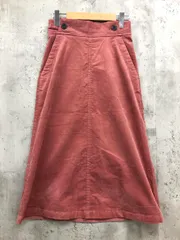 nano universe ナノユニバース NL92SKT028HP コーデュロイ スカート size36/ピンク ■■ レディース