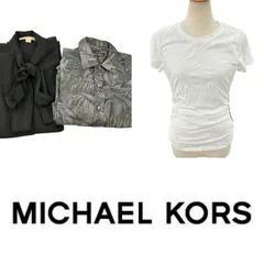 186000 現状品 Michael Kors マイケルコース トップス ブラック　グレー　ホワイト レディース 3点まとめ売りのサムネイル