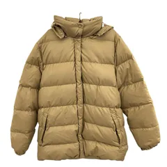 186000 現状品 MONCLER モンクレール 青タグ フード付き ダウンジャケット　NORME AFNOR  G32-003 D90-201  キャメル　ベージュ レディース [1000023072298] 186000 現状品 MONCLER モンクレール フード付き ダウンジャケット