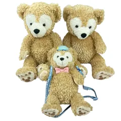 186001 現状品 ダッフィー ぬいぐるみ Sサイズ ハートウォーミング・デイズ ポーチ  3点 まとめ売り