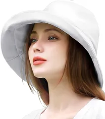 【在庫処分】UVカット率１００％ 完全遮光 日焼け防止 日除け帽子 エレガントハット 帽子 レディース 紫外線 ハット