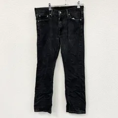 古着 used　Levi’s　リーバイス　513　デニムパンツ/ジーンズ　ジップフライ　黒　ブラック　W32サイズ