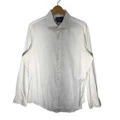 90’s vintage 90年代 ヴィンテージ Polo by Ralph Lauren REGENT CUSTOM FIT ポロバイラルフローレン ボタンダウンシャツ オックスフォードシャツ 長袖シャツ CHINA製 16 34/35サイズ ホワイト