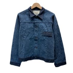 UNUSED.LAB デニム調 セットアップ L 美品 ジャケット 短丈　パンツ UNUSED.LAB デニム調 セットアップ L 美品 ジャケット 短丈 パンツ