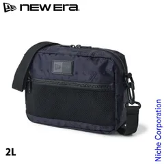 【新品】 ニューエラ  ショルダーポーチ ラージ 2L 14750860 アウトドア バッグ 肩掛け ネイビーペイズリー ショルダーバッグ 斜め掛け 小物 2L