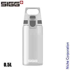 【新品】 シグ  トータルクリアワン マイプラネット 0.5L 50439 アウトドア キャンプ ボトル アントラサイト 水筒 クリアボトル トライタン ワンタッチのサムネイル