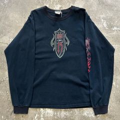 古着 刺繍ロンT backstreetrawler アシンメトリー y2k - メルカリ
