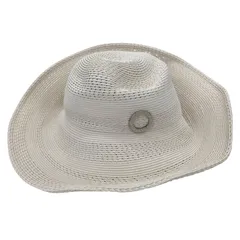 186000 BORSALINO ボルサリーノ バケットハット 白のサムネイル