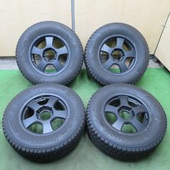 ランクル80 純正ホイール(ブラックペイント)＋スタッドレス315/75R16