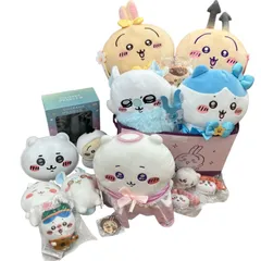186001 現状品 ちいかわグッズ ぬいぐるみ 雑貨 17点まとめ売り