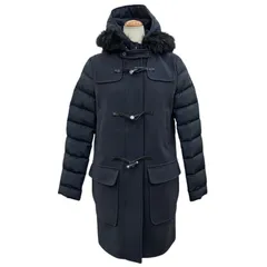 186000 TOMMY HILFIGER トミーヒルフィガー ダッフルダウンコート XS ネイビー ポリエステル/ナイロン レディース
